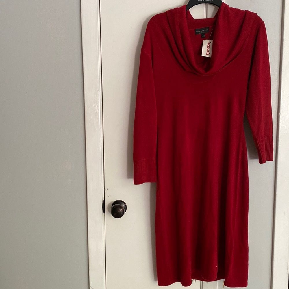 Connected Apparel Sweater Dress